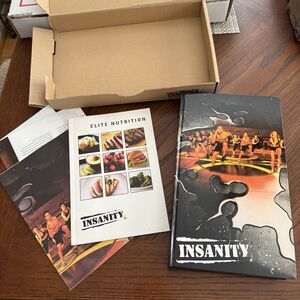 Insanity 60-Day Total Body Workout Program 13 Disc DVD Set Elite